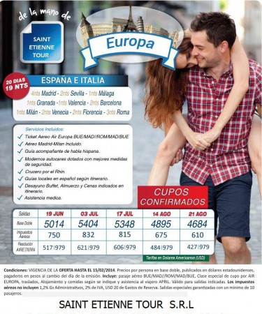 EUROPA:  ESPAÑA E ITALIA